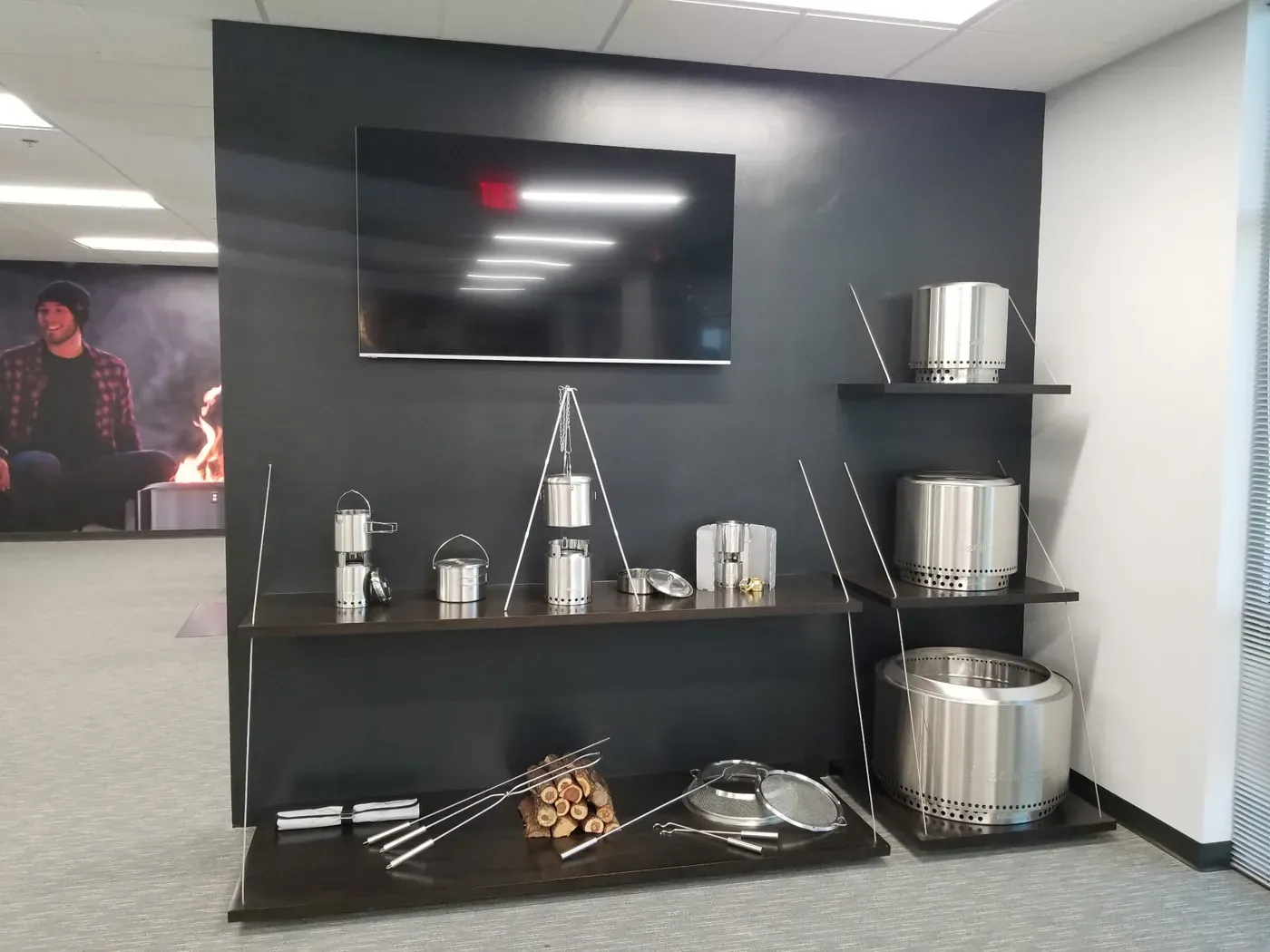 Solo Stove &mdash; Retail Display by BNB Concepts