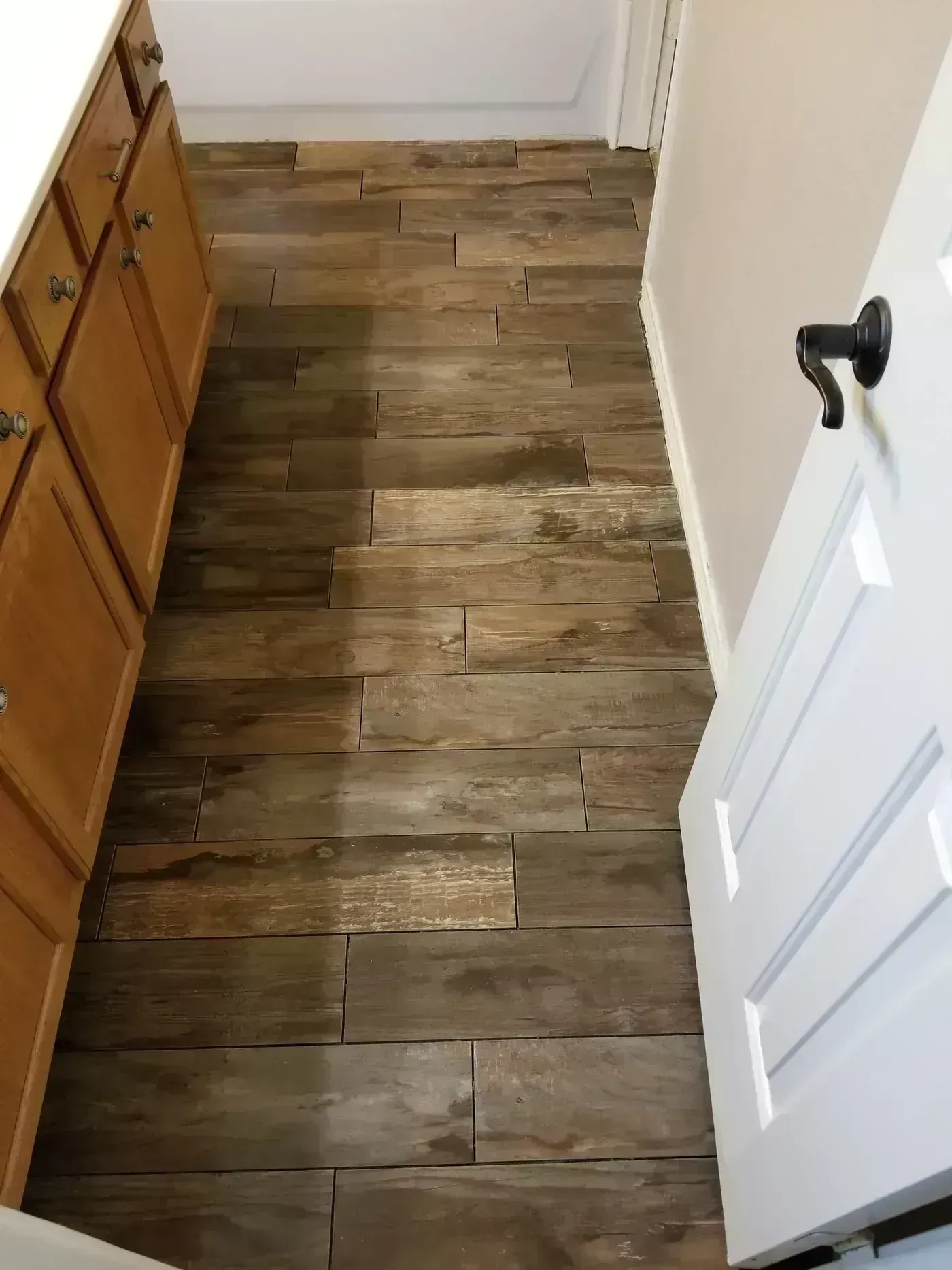 Hallway Plank Flooring by BNB Concepts