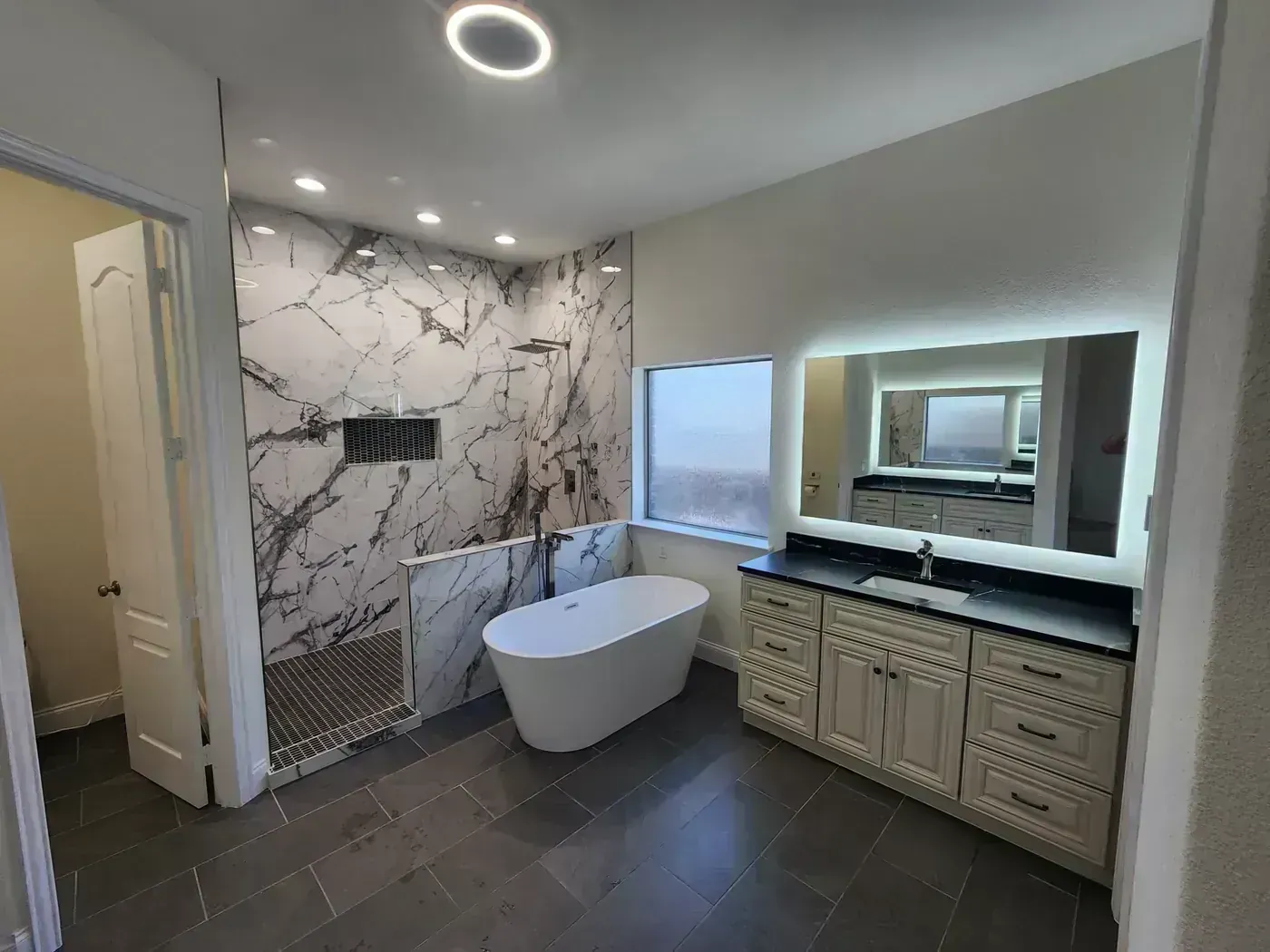 Primary bathroom after remodel by BNB Concepts