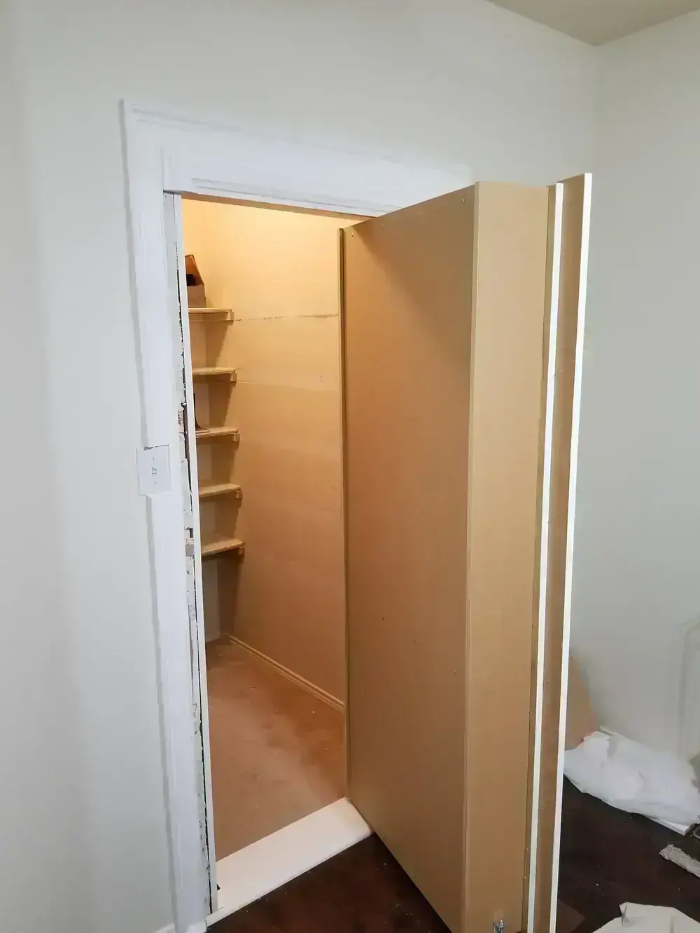 Hidden Murphy Door Bookshelf by BNB Concepts