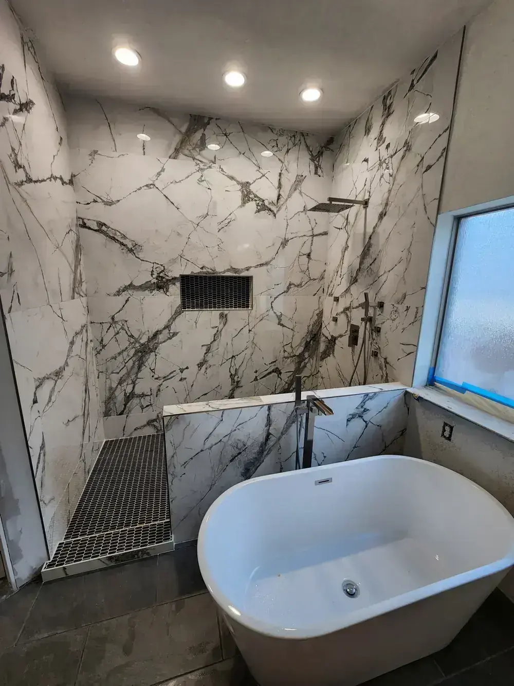 Bathroom and Shower project by BNB Concepts
