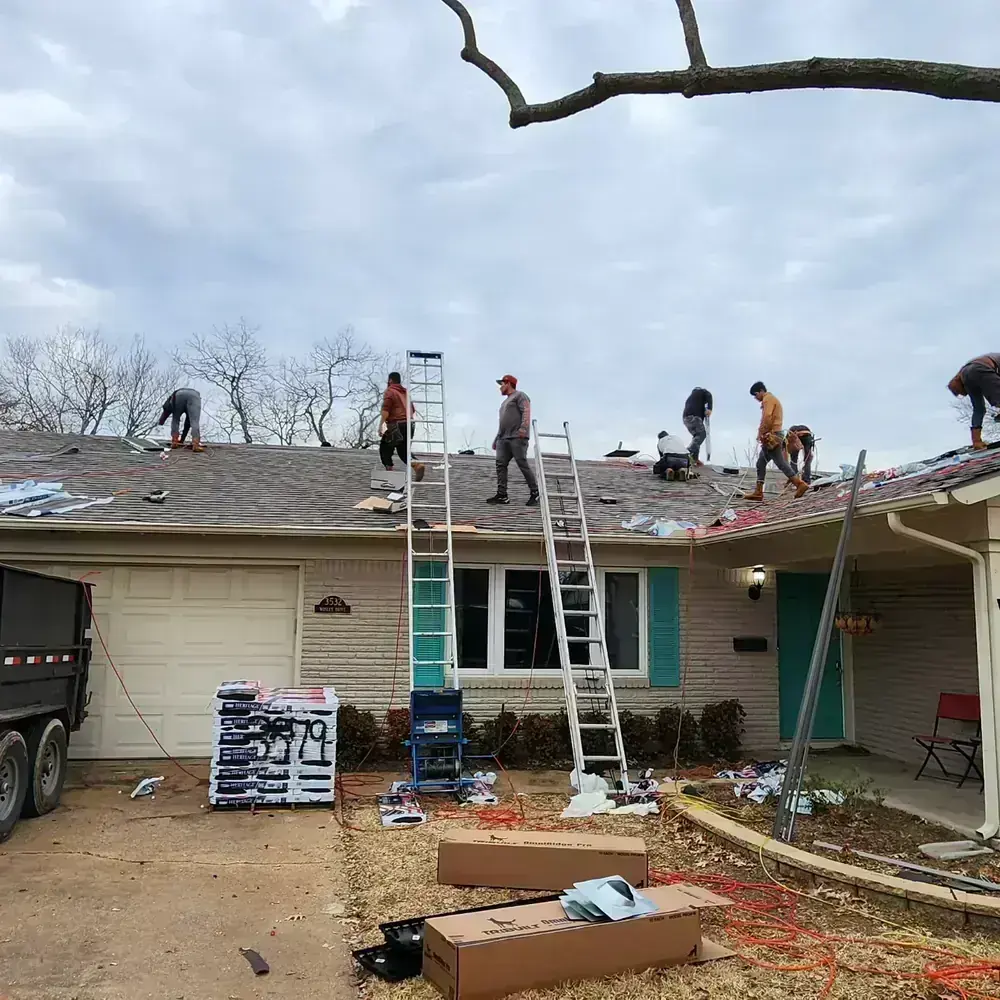 Roofing project by BNB Concepts