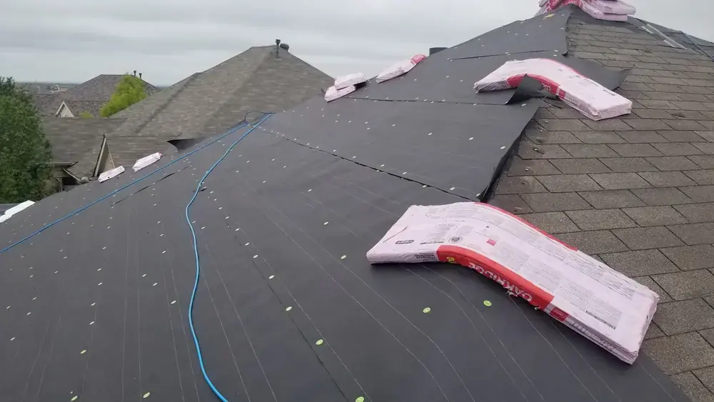 Roofing project by BNB Concepts