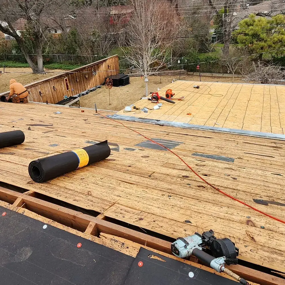 Roofing project by BNB Concepts